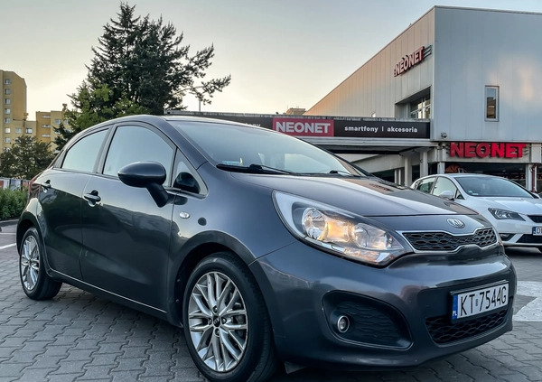 Kia Rio cena 29800 przebieg: 128000, rok produkcji 2014 z Wrocław małe 631